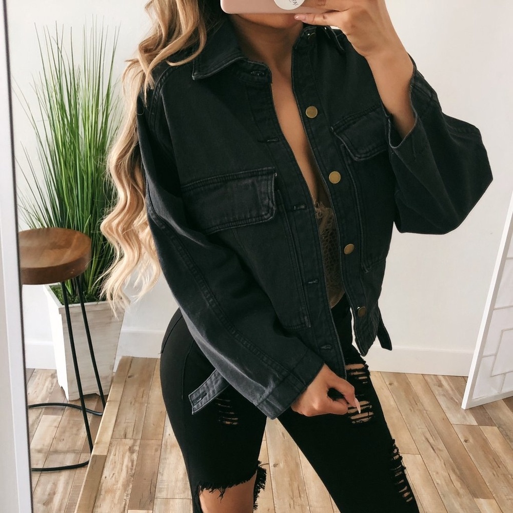 Oversized Jean Jacket